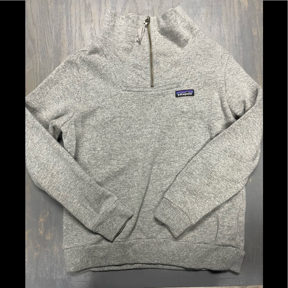 PATAGONIA 1/4 Wool Pullover Sz. Small